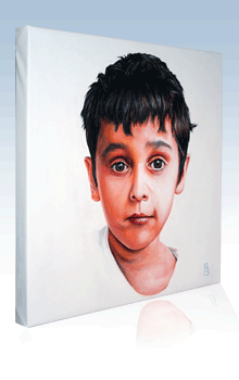 Painted Portraits on canvas