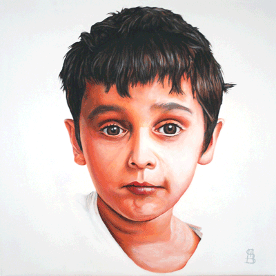 Portrait painting - click here to see large image
