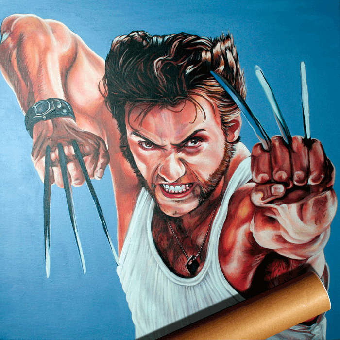 Wolverine / Hi, Mr. Logan! Art Print in a Tube