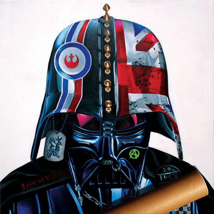 Dart Vader Art Print in a Tube