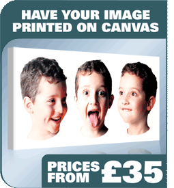 HAVE YOUR IMAGE PRINTED ON CANVAS