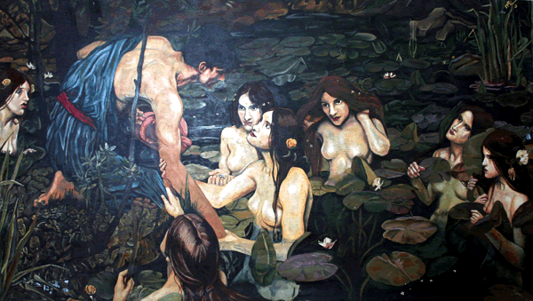 Fine Art Reproduction - Hylas & the Nymphs