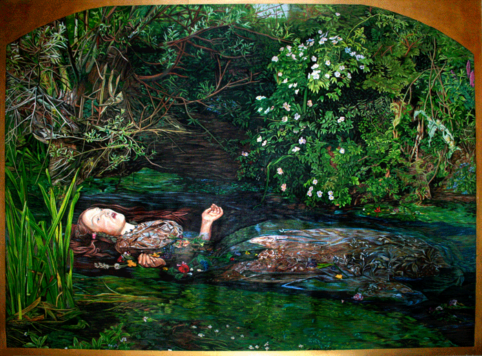 Ophelia (1895) After John Everett Millais (1829 - 1896)