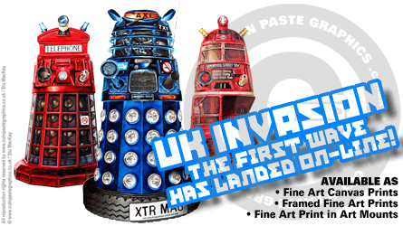 UKInvasion01 (bus + taxi + bus + Dalek)