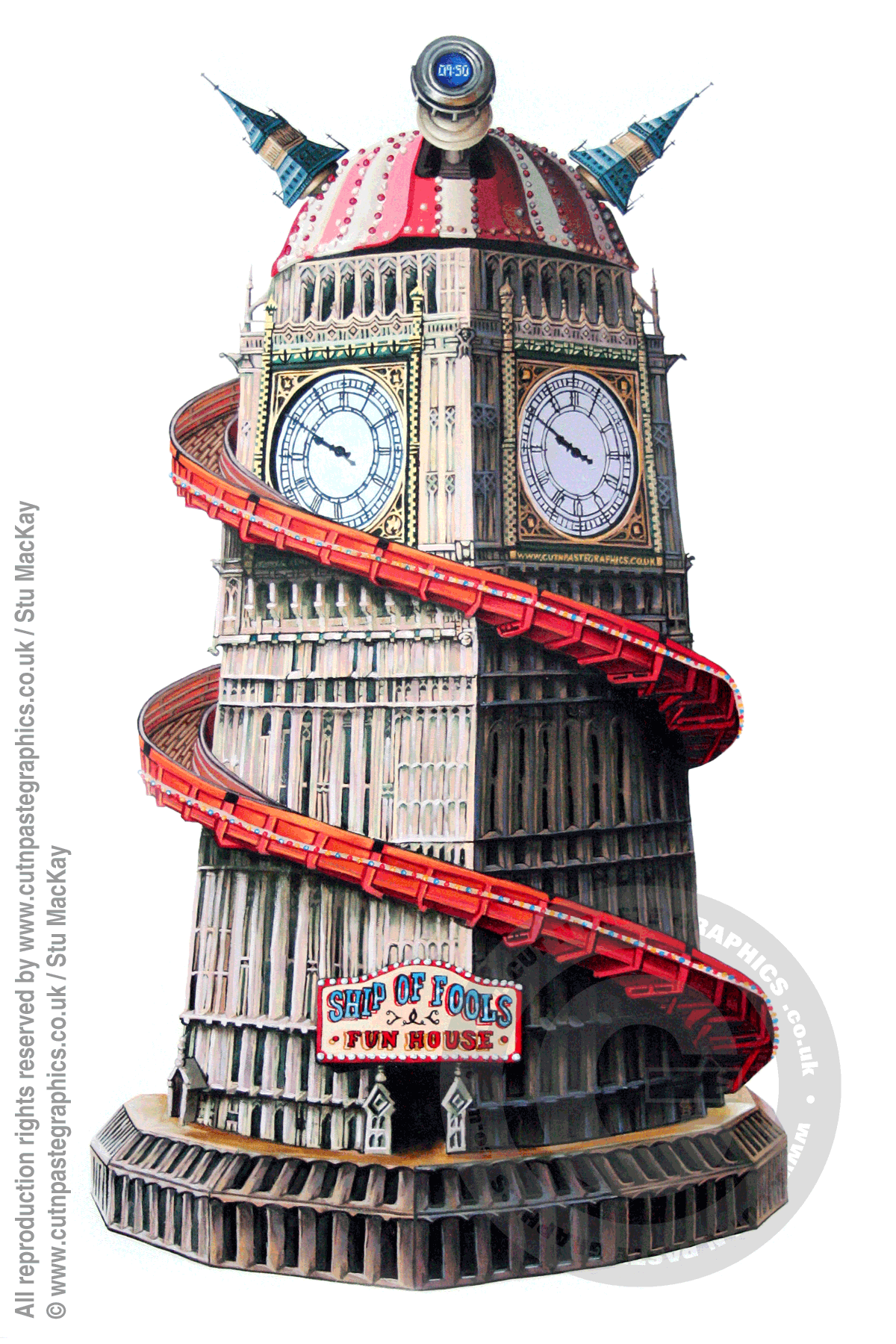 TIME MACHINE = Big Ben + Darlek