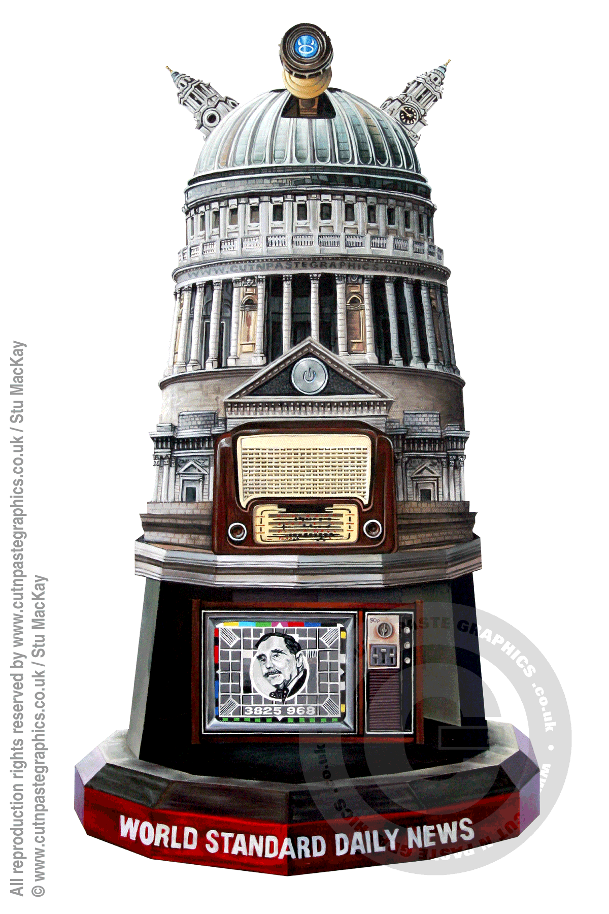 WAR OF THE WORLD = St. Paul's + Darlek